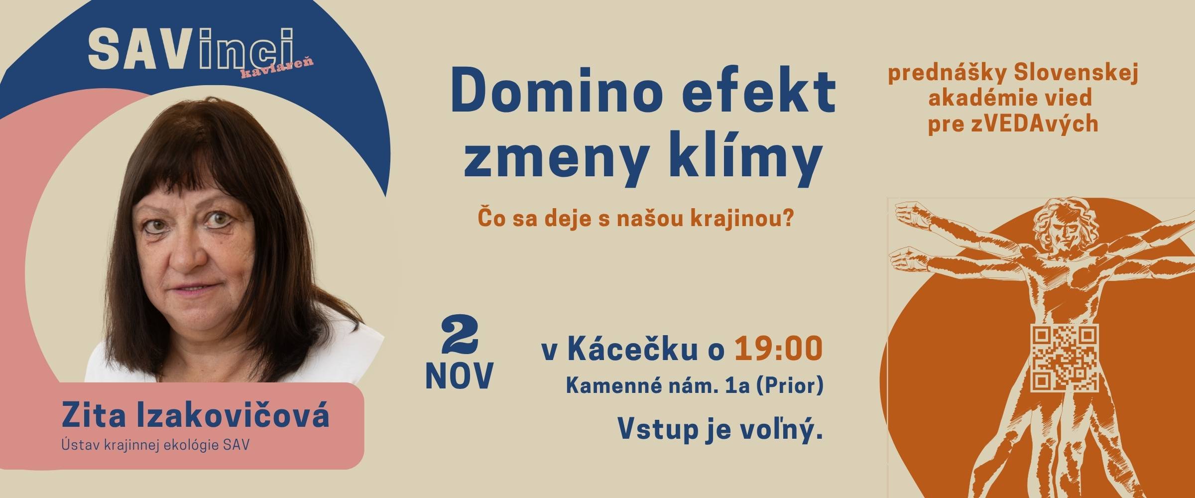 Novembrová SAVinci kaviareň: Domino efekt zmeny klímy: Čo sa deje s našou krajinou?