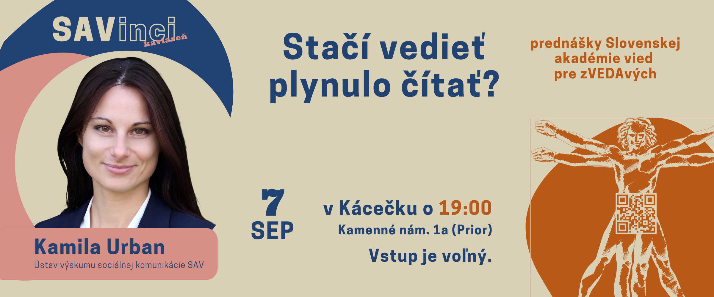 Septembrová SAVinci vedecká kaviareň: Stačí vedieť plynulo čítať?
