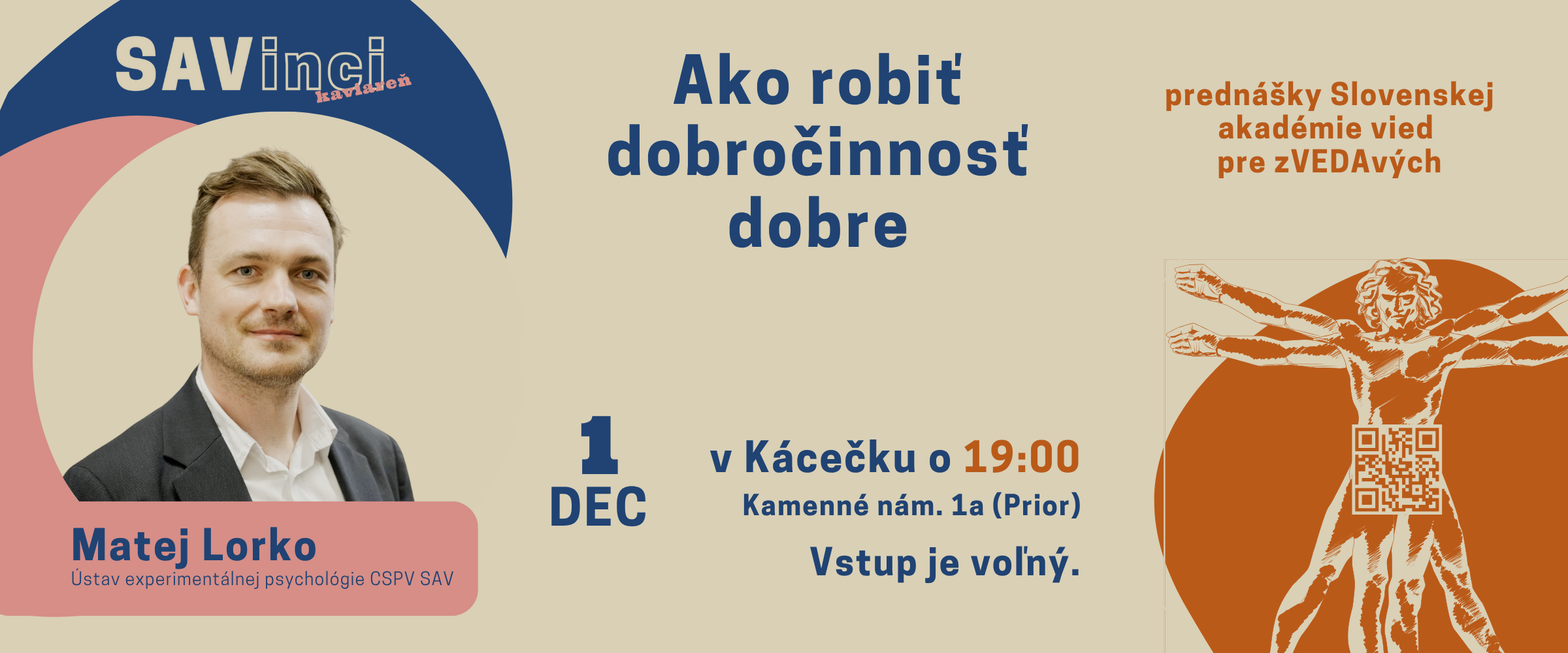 SAVinci kaviareň s Matejom Lorkom: Ako robiť dobročinnosť dobre