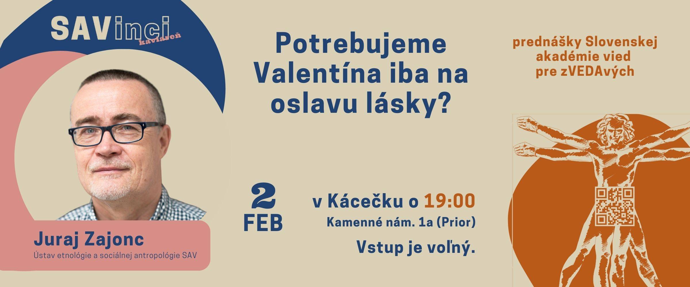 SAVinci vedecká kaviareň: Potrebujeme Valentína iba na oslavu lásky?